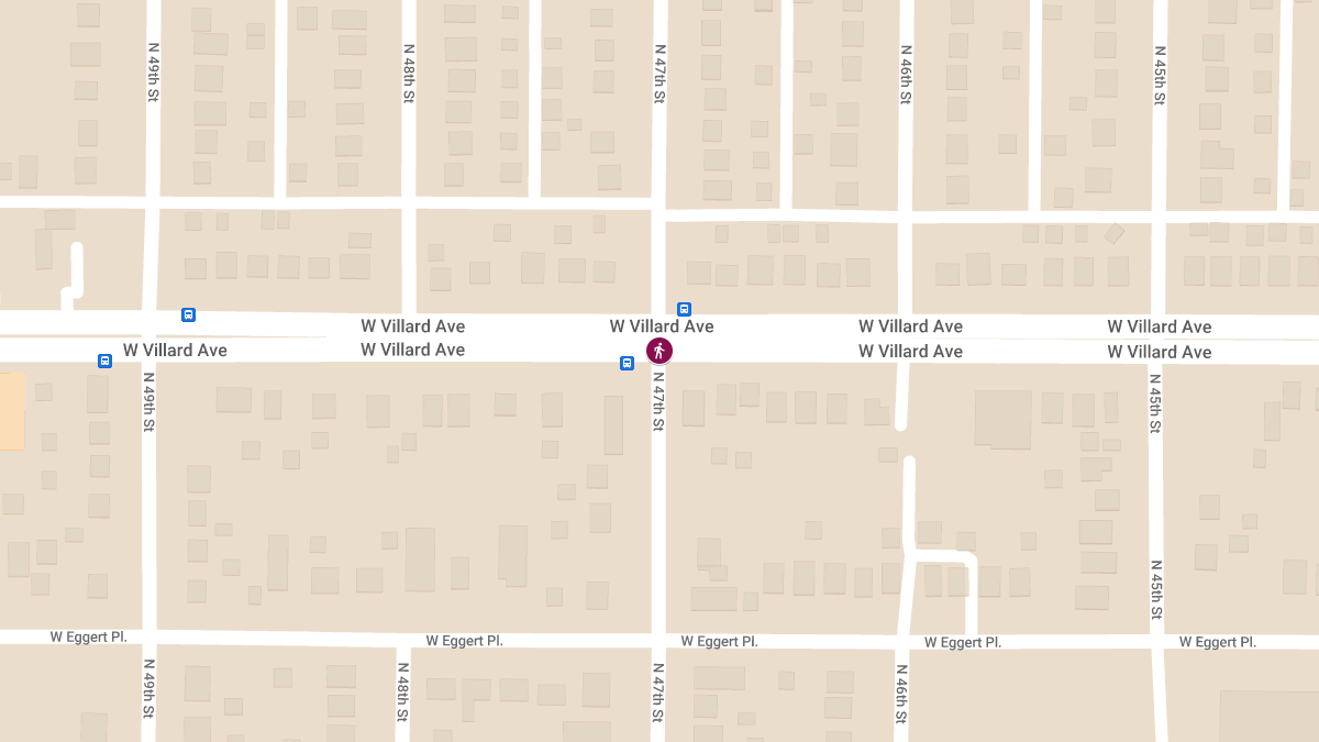 Fatal Pedestrian Accident at W Villard Ave & N 47th St