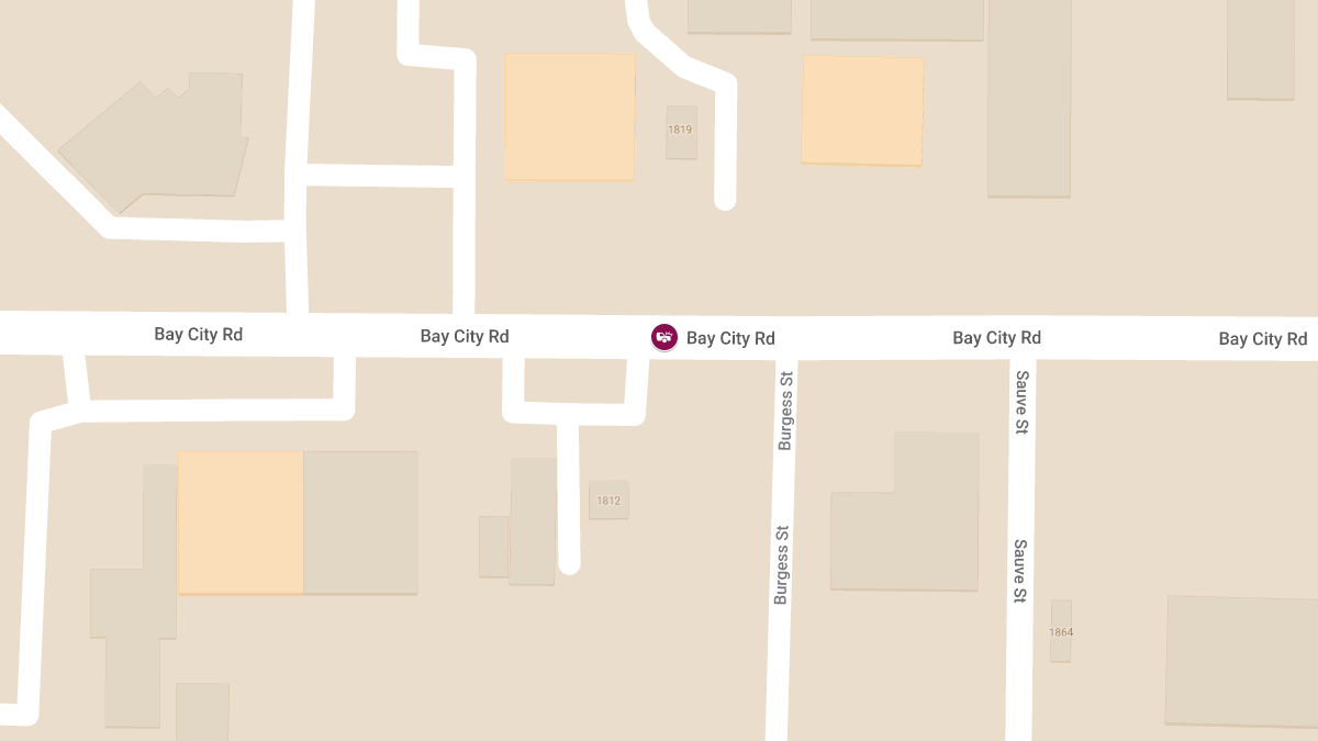 Fatal Pedestrian Accident on Bay City Rd Near Burgess St