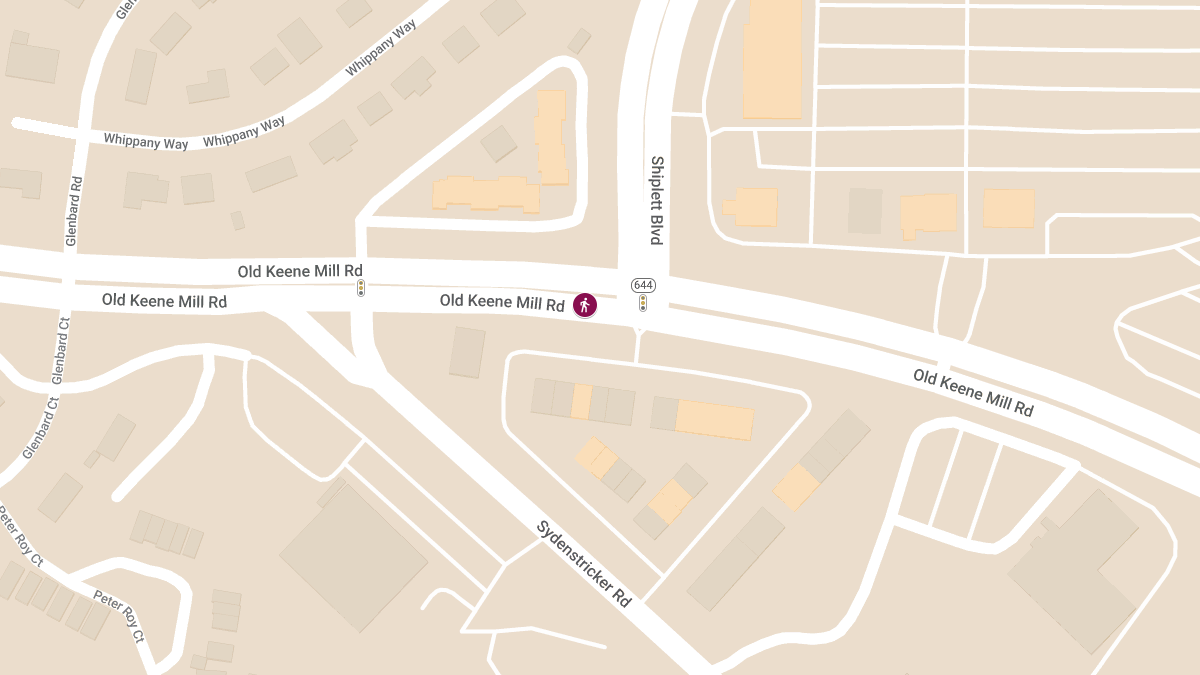 Fatal Pedestrian Accident on Old Keene Mill Road Near Sydenstricker Road