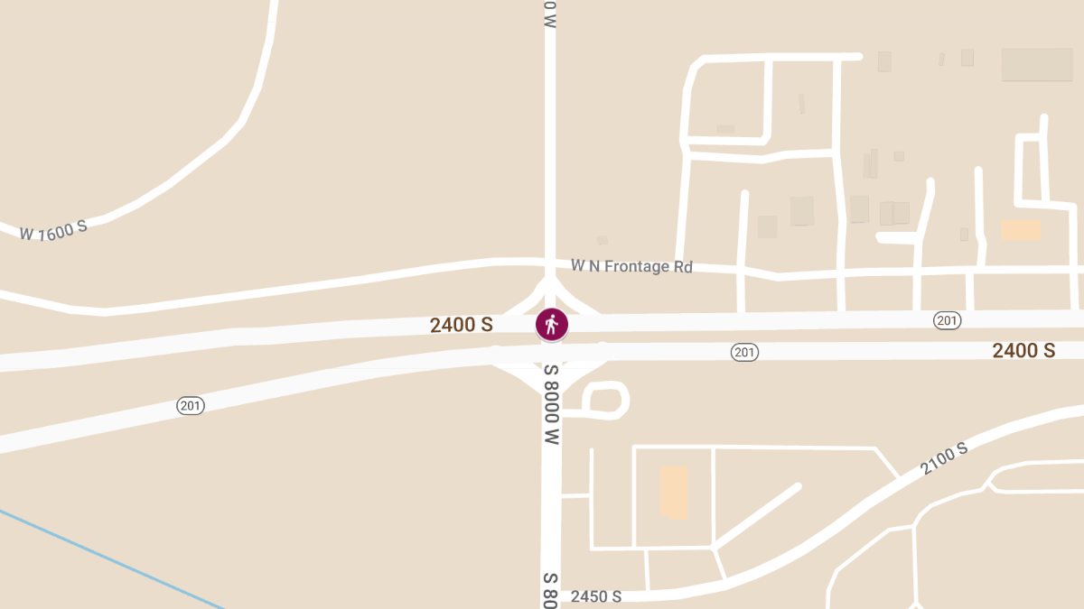 Fatal Pedestrian Crash at SR-201 & 8000 W