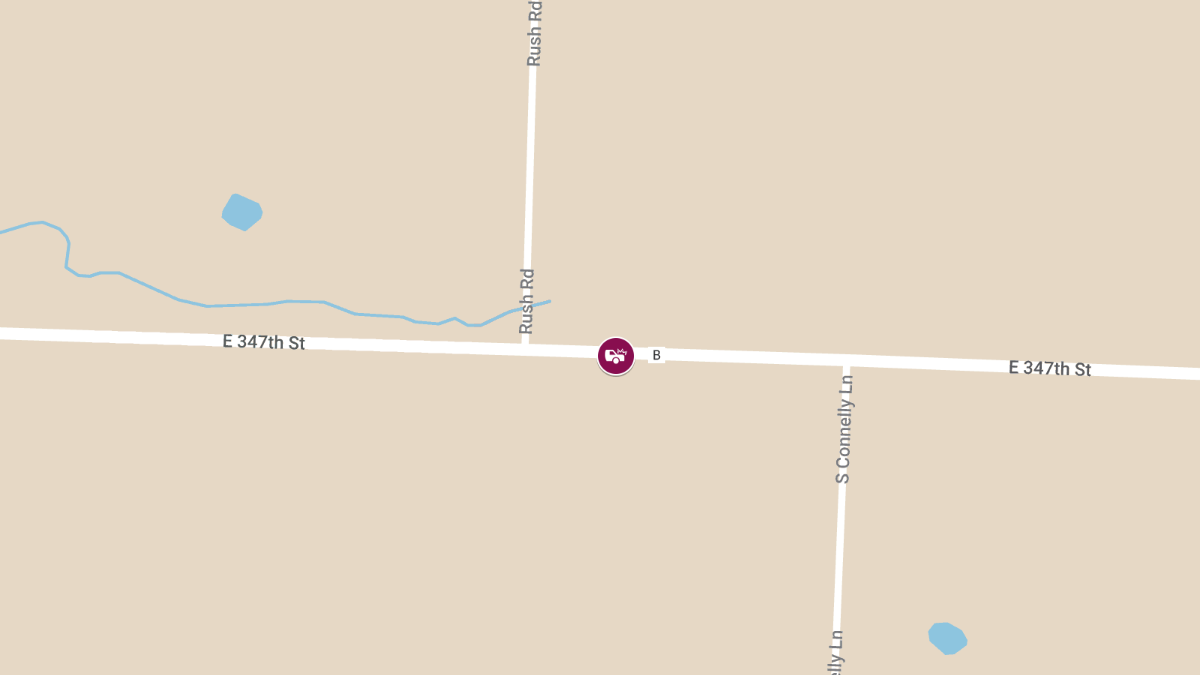 Fatal Rollover Crash on Route B East of Rush Rd