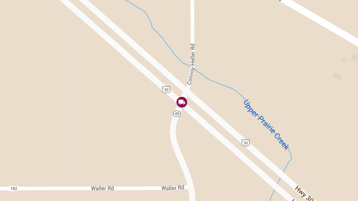 Fatal Semi-Truck Accident at US 30 & SR 49