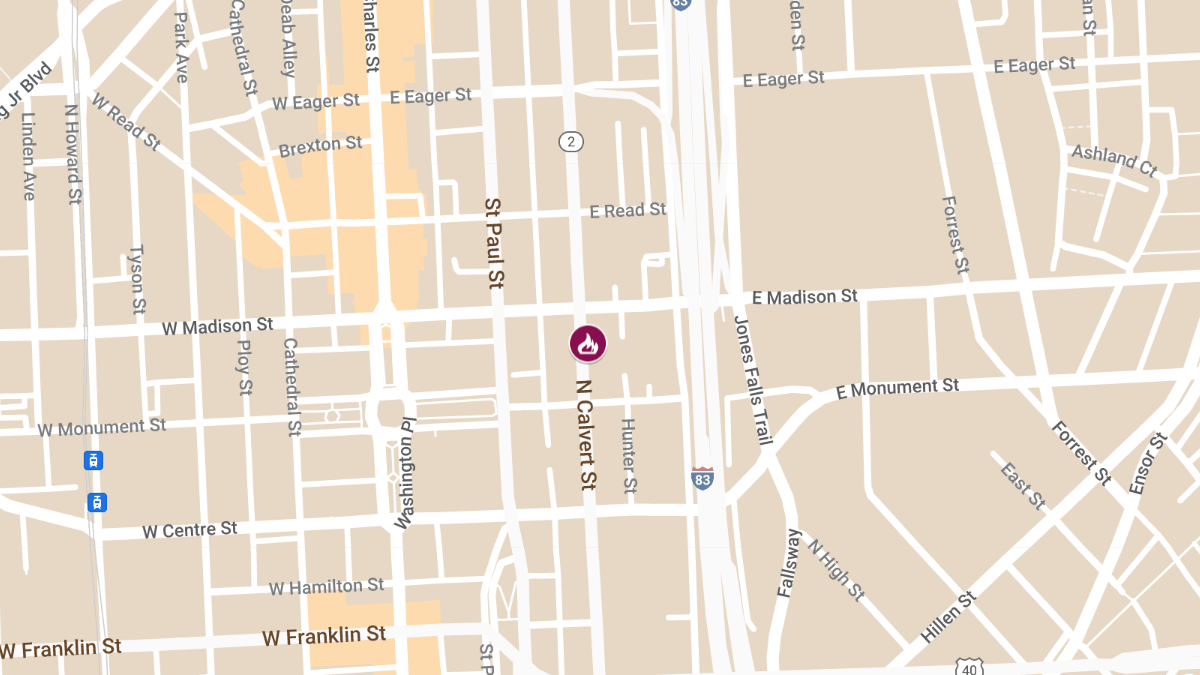 Fatal Structure Fire at 939 N Calvert St