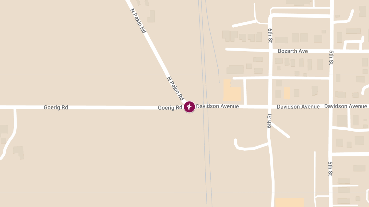 Fatal Train vs. Pedestrian Incident at Davidson & North Pekin