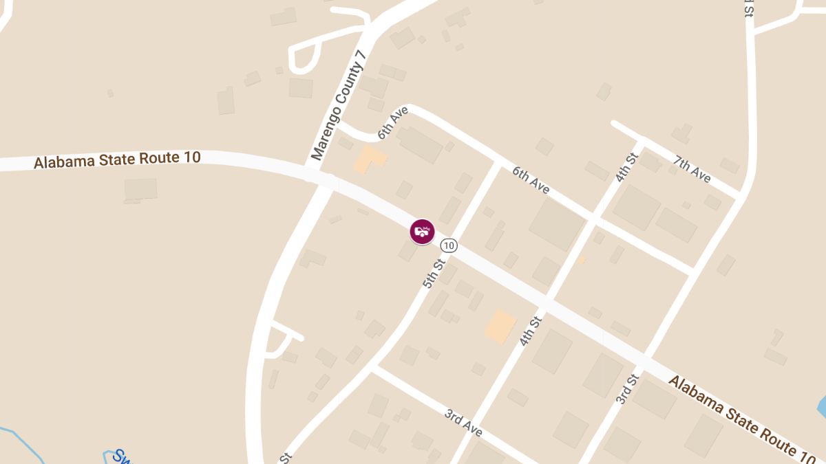 Fatal Two-Car Crash on Alabama Hwy 10 West of Sweet Water