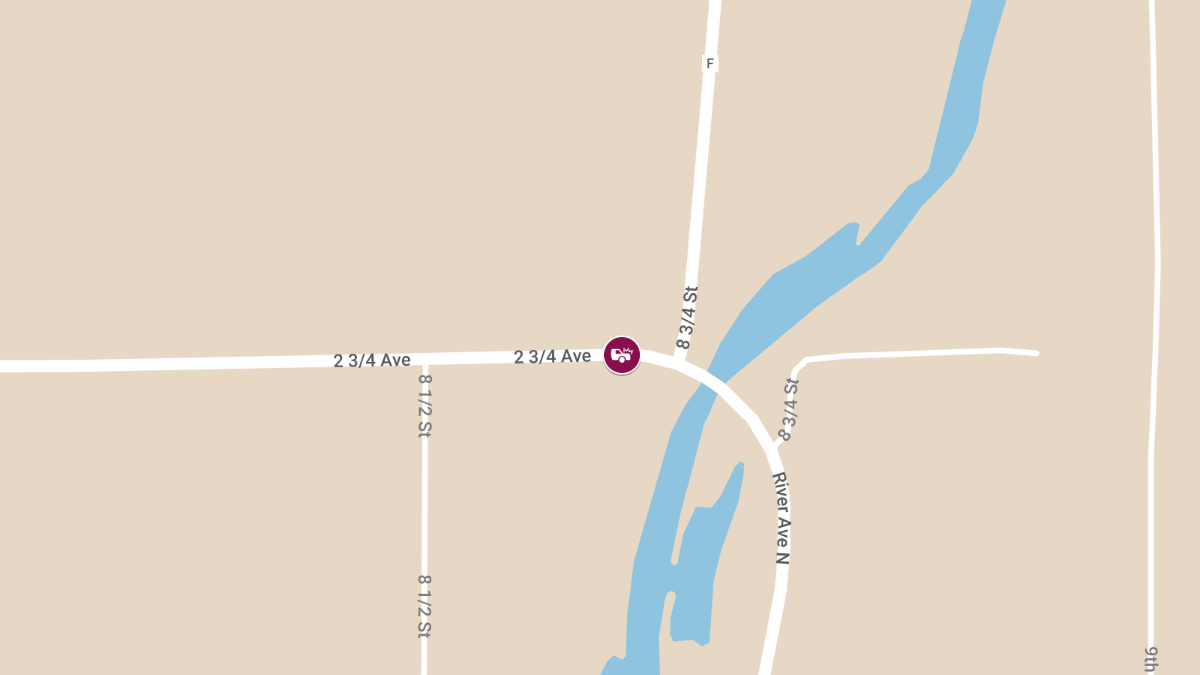 Fatal Vehicle Rollover Crash on 2 3/4 Ave