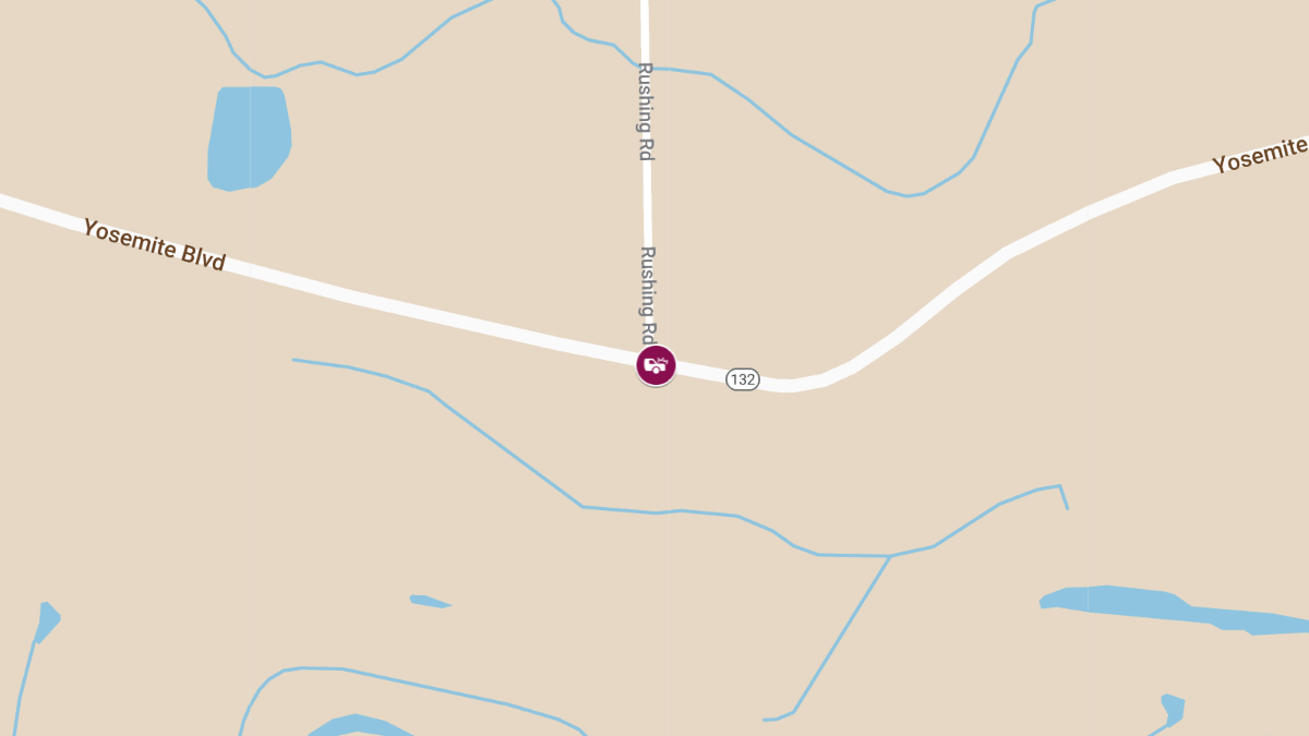 Fatality Reported in Collision on SR-132 at Rushing Rd