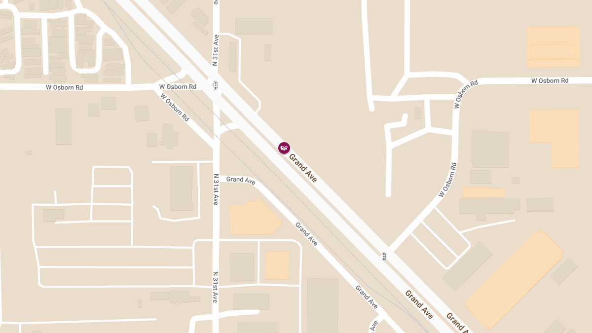 Fiery Multi-Vehicle Crash Injures Three on Grand Ave