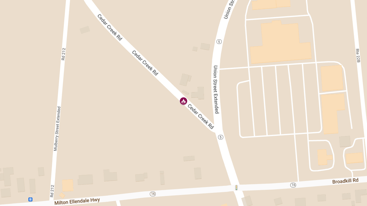 Fire Accident with Injuries at 13277 Cedar Creek Rd in Milton