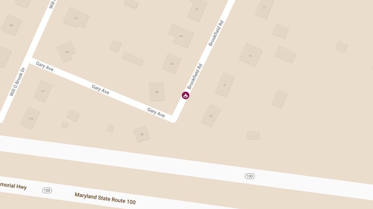 Fire with Entrapment on Brookfield Rd