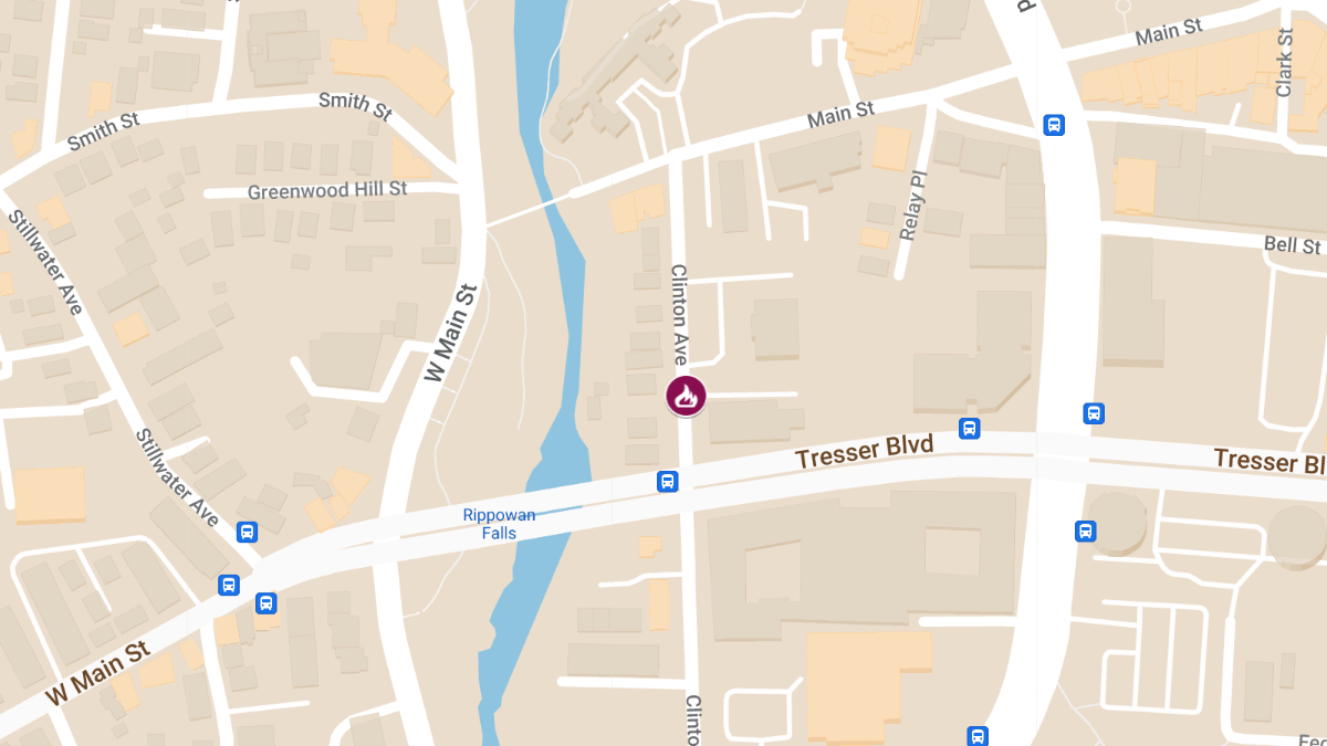 Fire with Serious Injury at 17 Clinton Ave