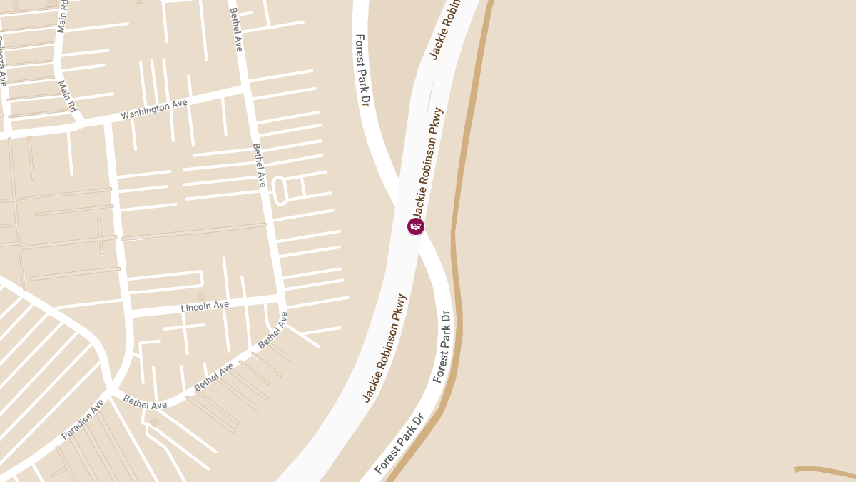 Four-Car Collision with Injuries at Forest Park Dr & Jackie Robinson Pkwy S