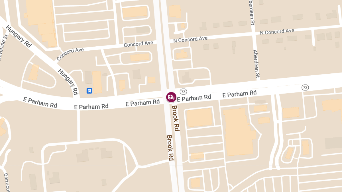 Four Injured in Ambulance Rollover Crash at Brook Rd and Parham Rd