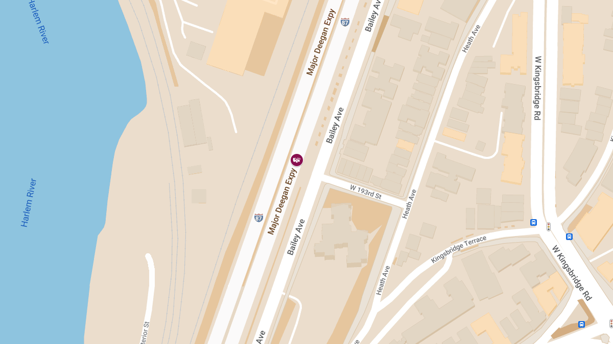 Four Injured in Overturned Vehicle Crash on Major Deegan Expressway