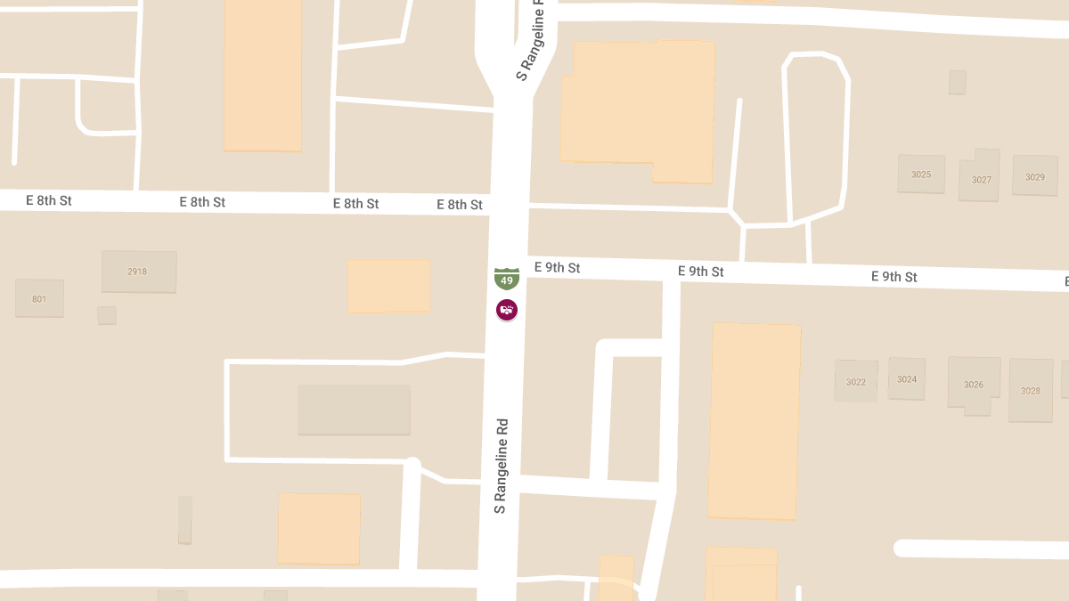 Head-On Collision Involving Nissan Kicks and Ambulance on Business Loop 49