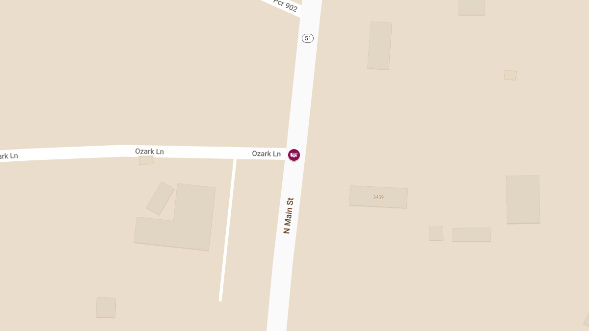 Head-On Collision with Injuries on Missouri 51 at Ozark Lane