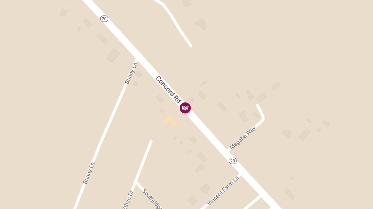 Head-On Crash with Injuries & Entrapment at 10960 Concord Rd