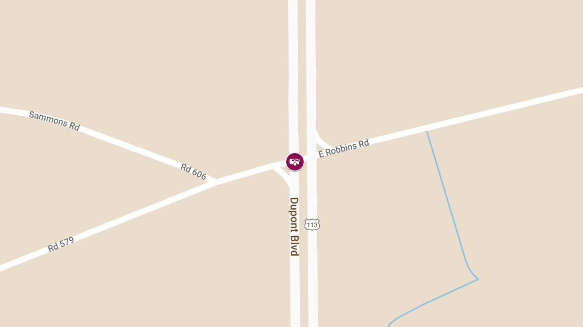 Head-On Wrong-Way Crash with Injuries on SB Dupont Blvd Near Robbins Rd