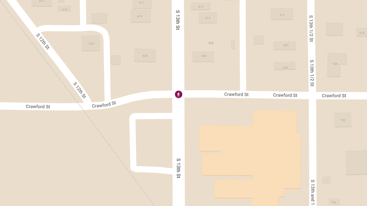 Hit-and-Run Accident with Injuries at 13th and Crawford