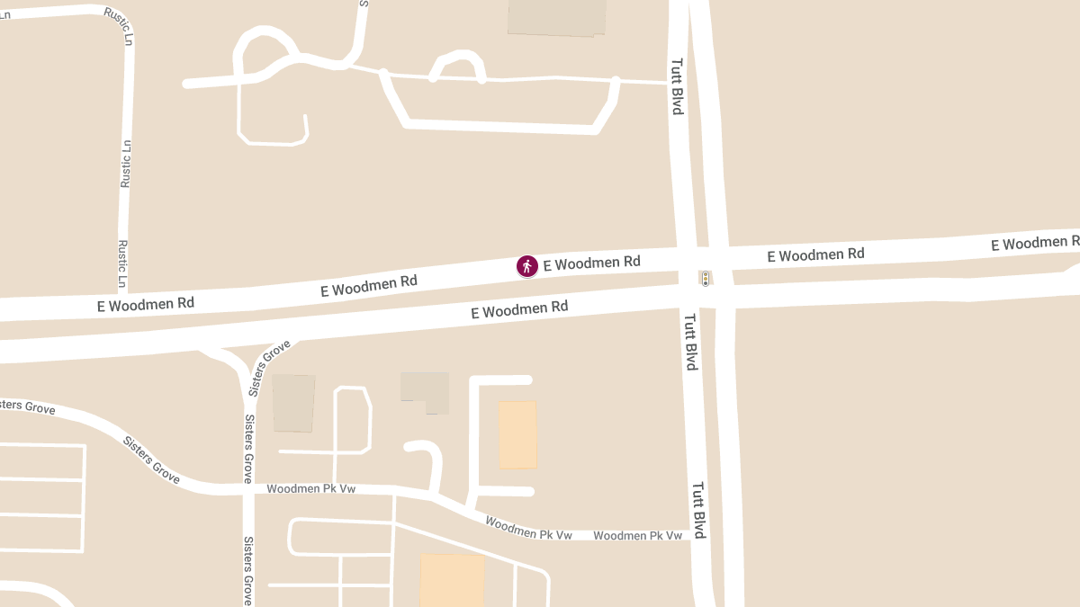 Hit-and-Run Accident with Pedestrian Injuries at East Woodmen Rd