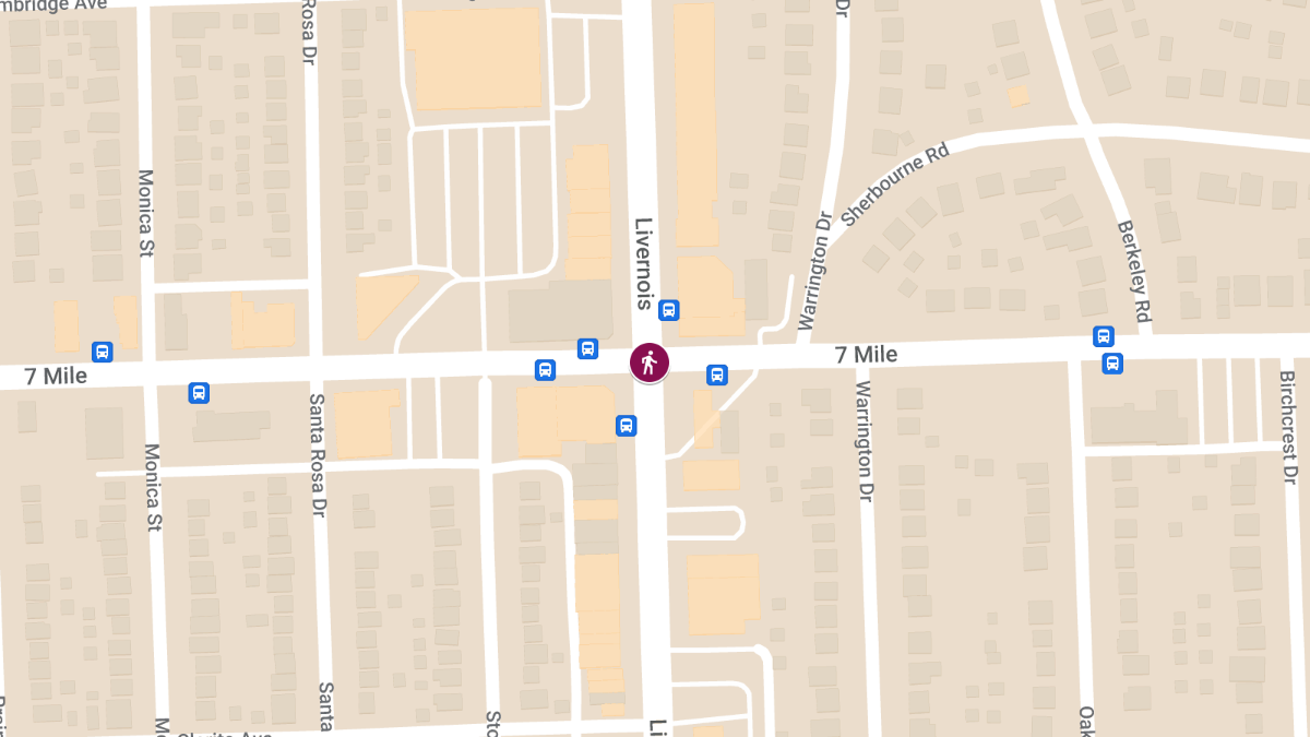 Hit-and-Run Collision Reported at Livernois Ave & W 7 Mile Rd
