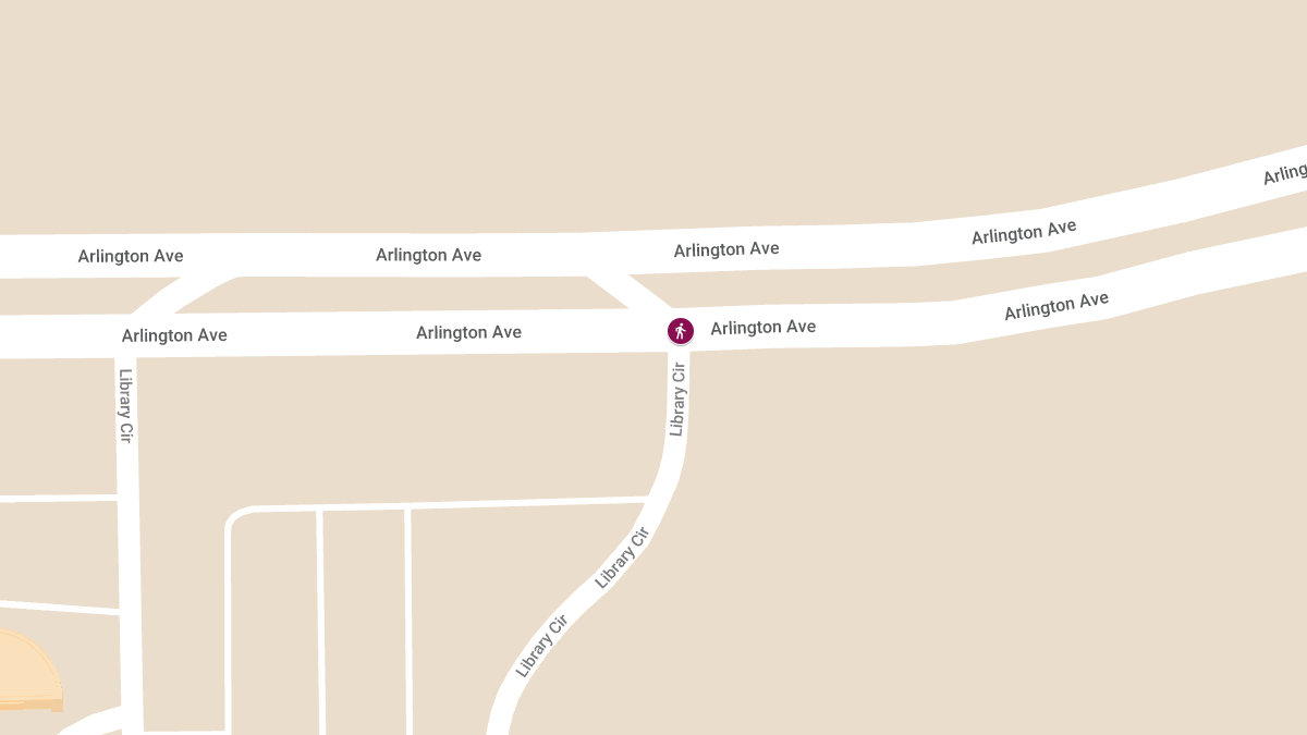 Hit-and-Run Collision With Injuries at Arlington Ave & Library Cir