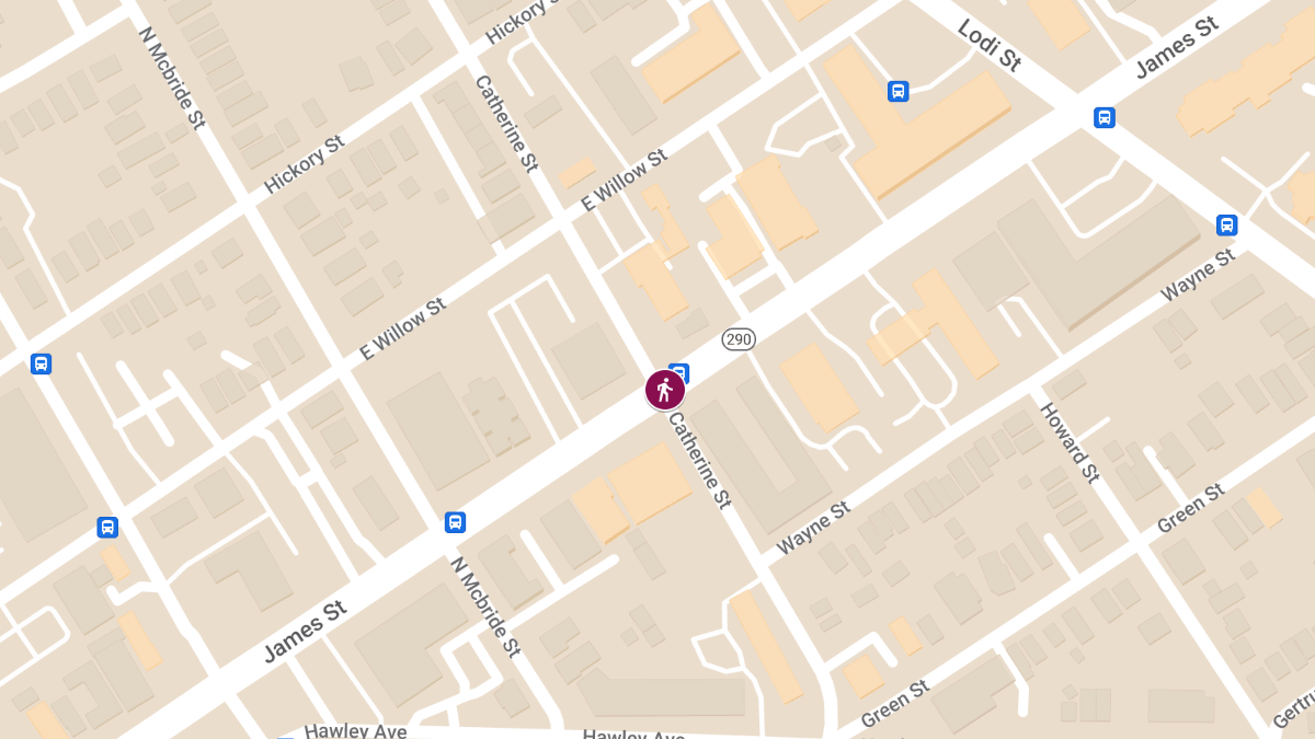 Hit-and-Run Collision With Injuries at Catherine St & James St