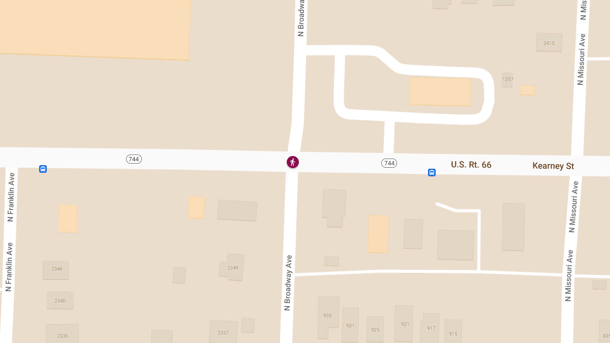 Hit-and-Run Crash at West Kearney St & North Broadway Ave