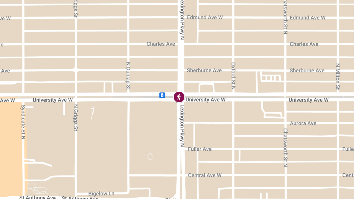 Hit-and-Run with Injuries at Lexington Pkwy N & University Ave W