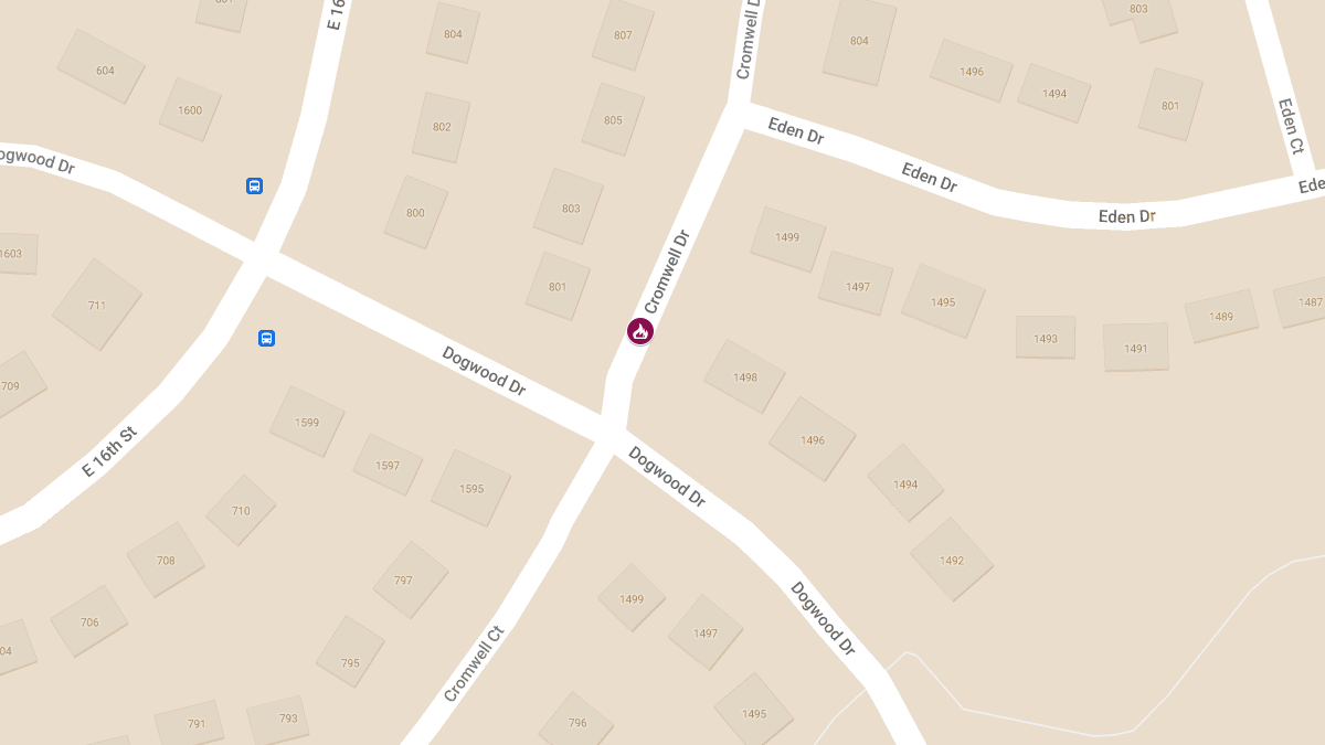 House Fire at 800 Block Cromwell Dr Under Investigation