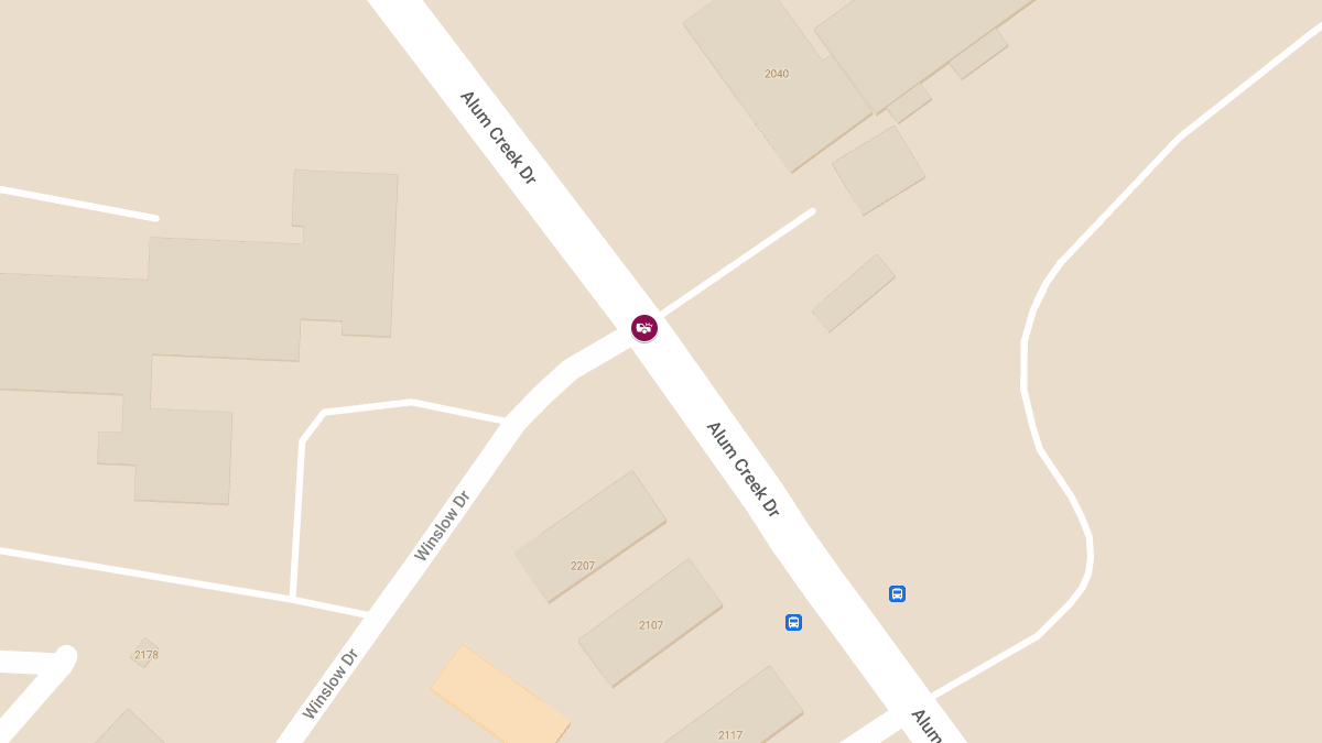 Injuries Reported Following Collision at Alum Creek Dr and Winslow Dr