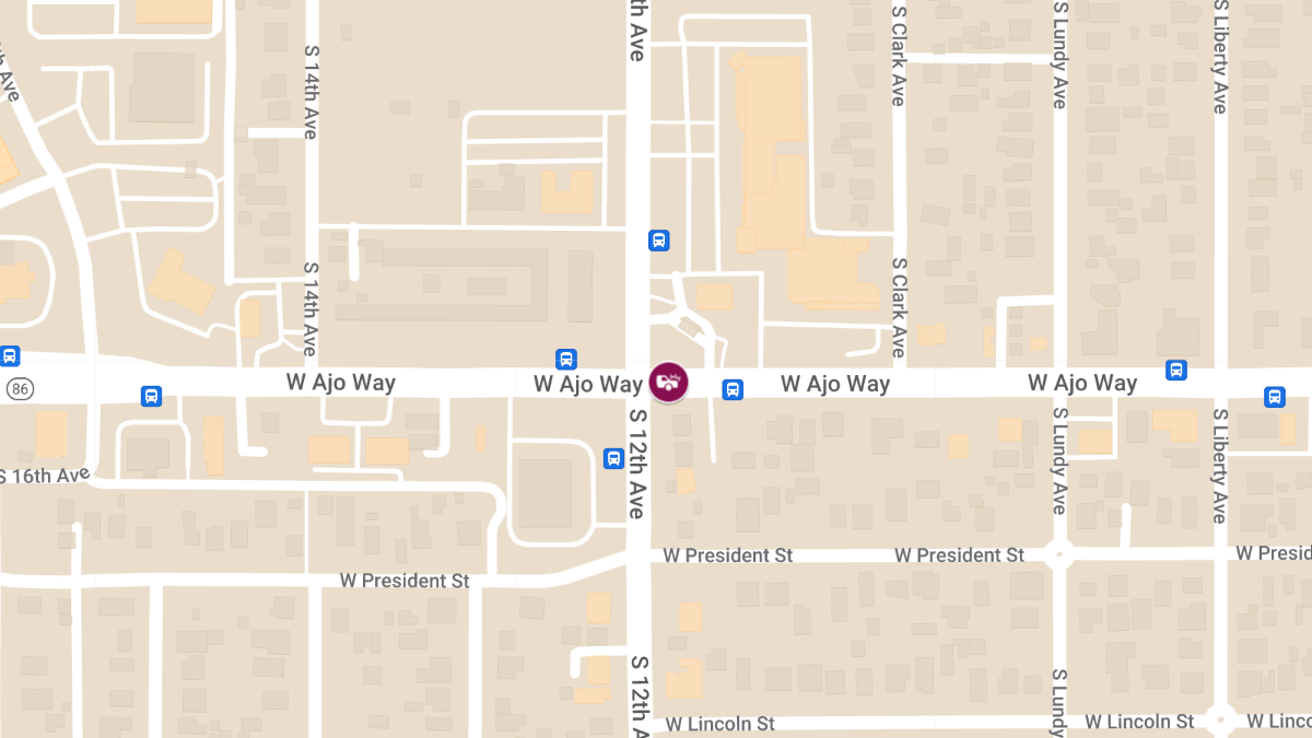 Injuries Reported In Crash at Ajo Way & 12th Ave