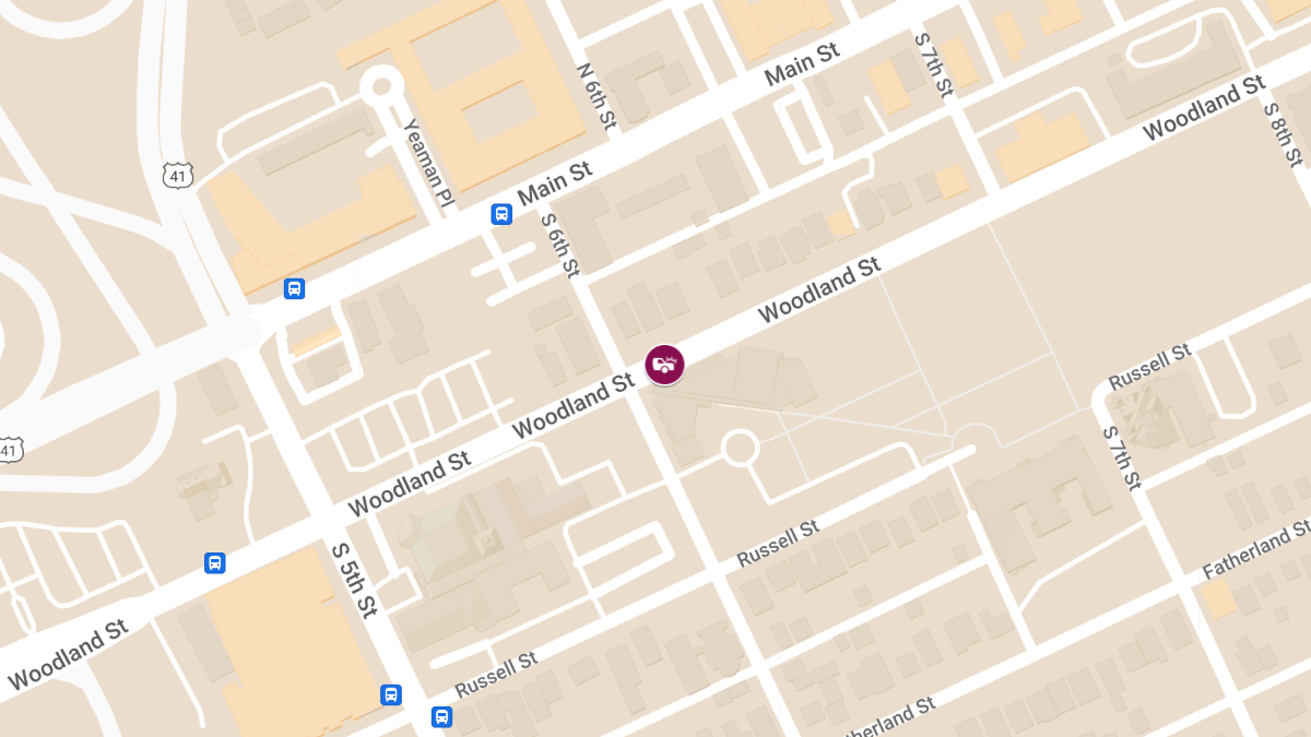 Injuries Reported in Accident at Woodland St & S 6th St