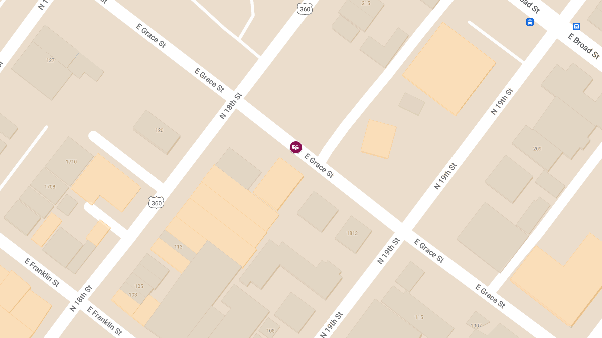 Injuries Reported in Accident on 1800 E Grace St