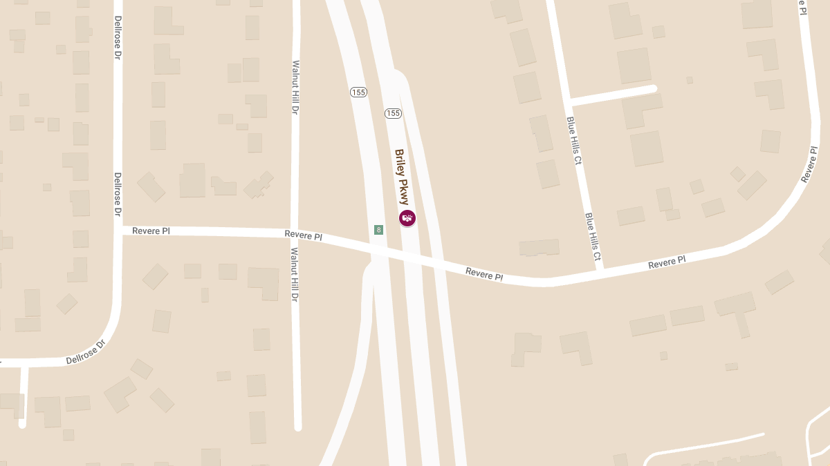 Injuries Reported in Accident on Briley Pkwy near MM 8