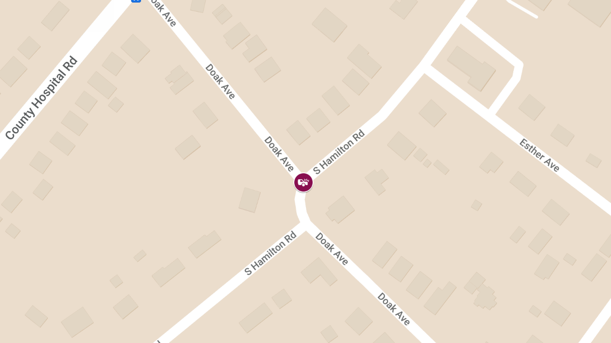 Injuries reported in Accident on S Hamilton Rd