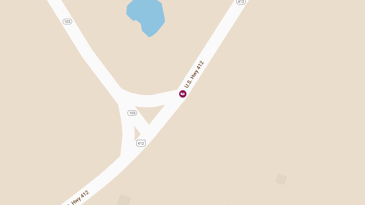 Injuries Reported in Accident on U.S. Hwy 412 Near SH 103