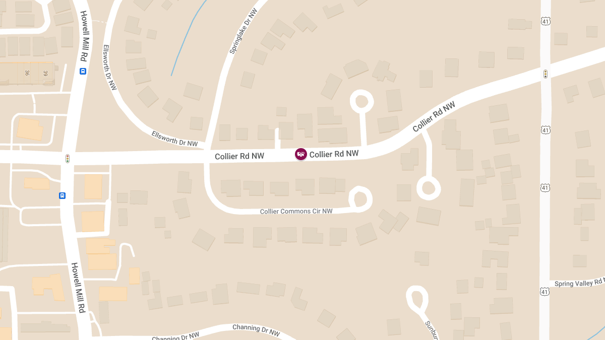 Injuries Reported in Collision on Collier Rd NW