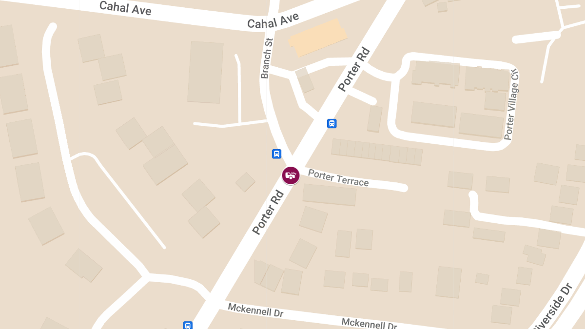 Injuries Reported in Crash at 1505 Porter Rd