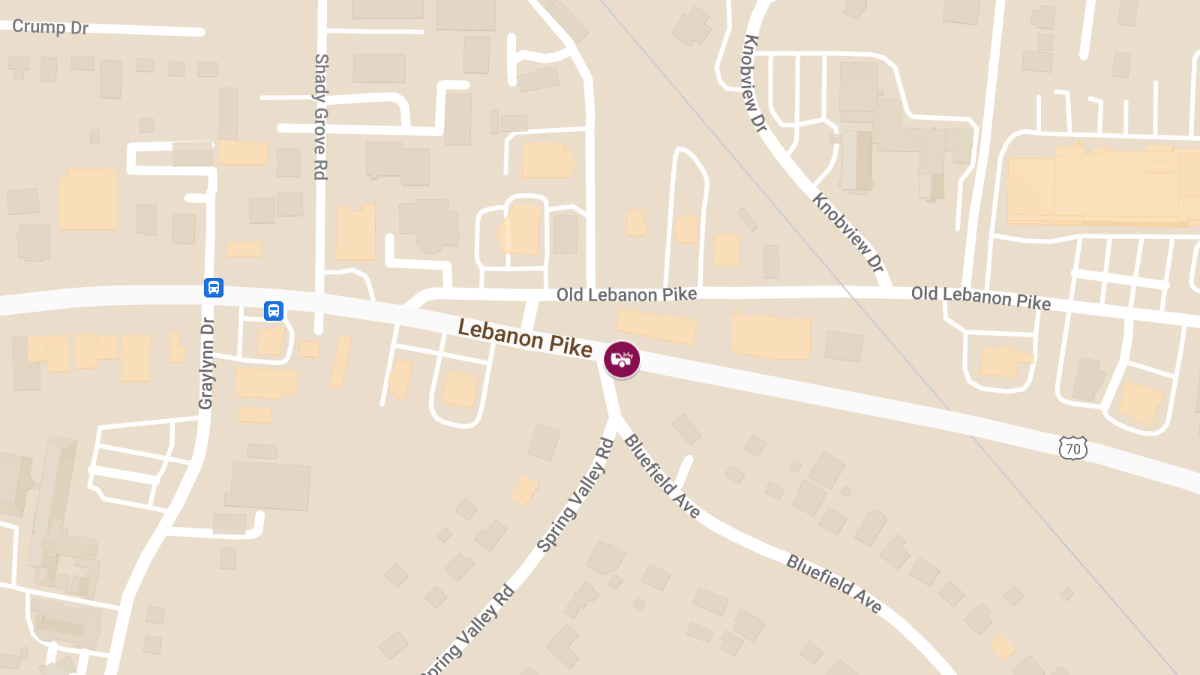 Injuries Reported in Crash at 2709 Lebanon Pike