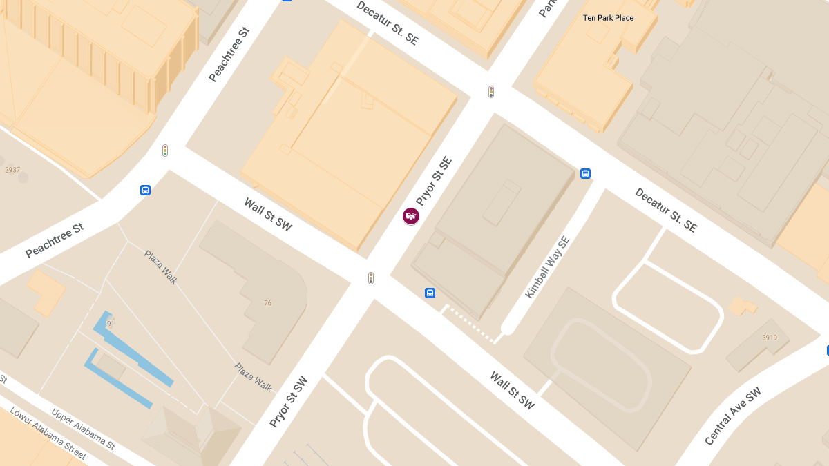 Injuries Reported in Crash at 44 Pryor St SW