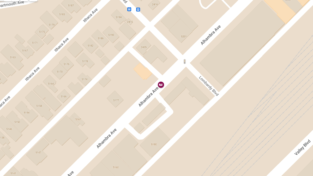 Injuries Reported in Crash at 5181 Alhambra Ave