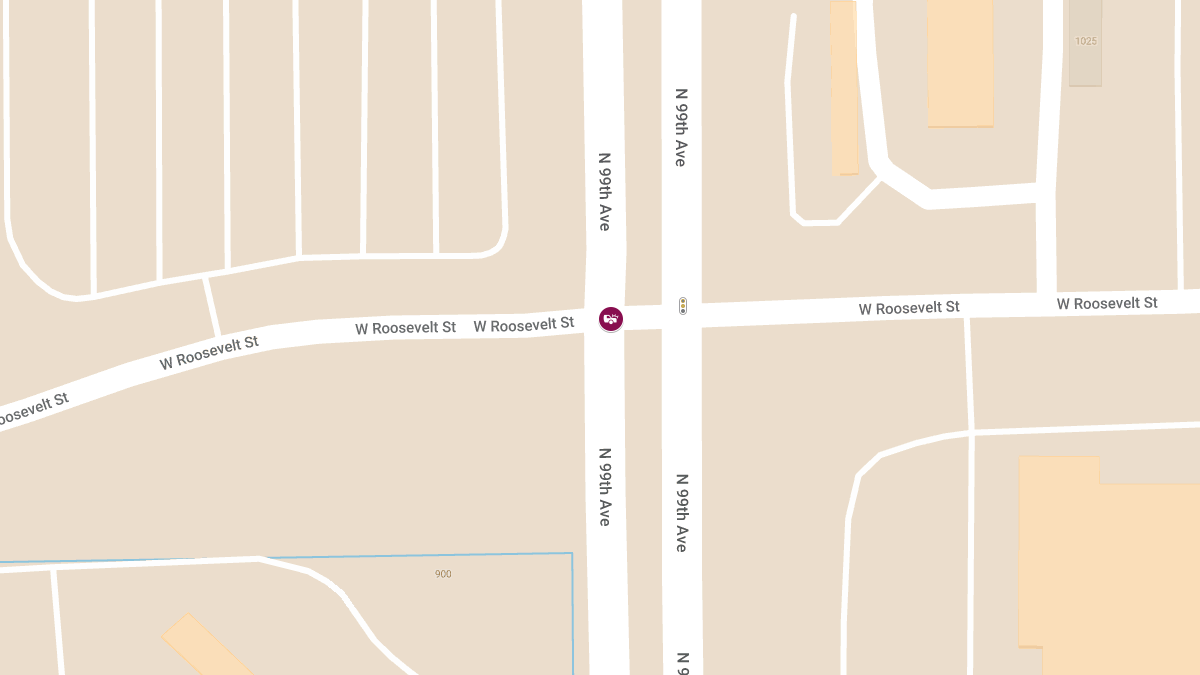 Injuries Reported in Crash at 99th Ave & Roosevelt St