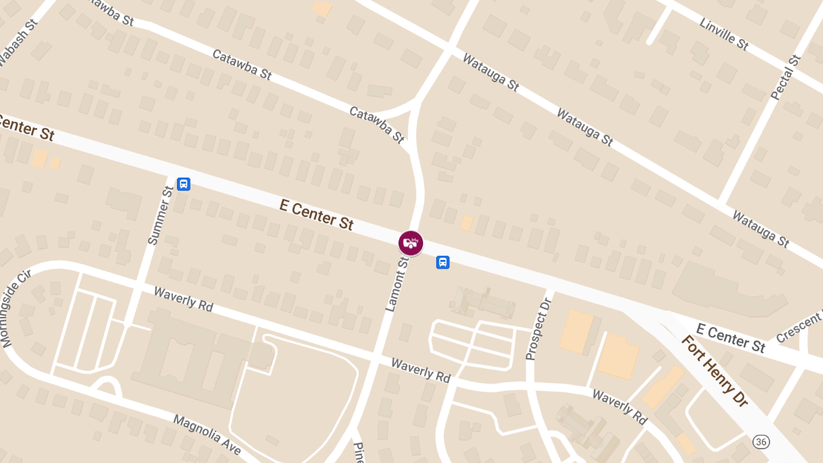 Injuries Reported in Crash at Center St & Lamont St