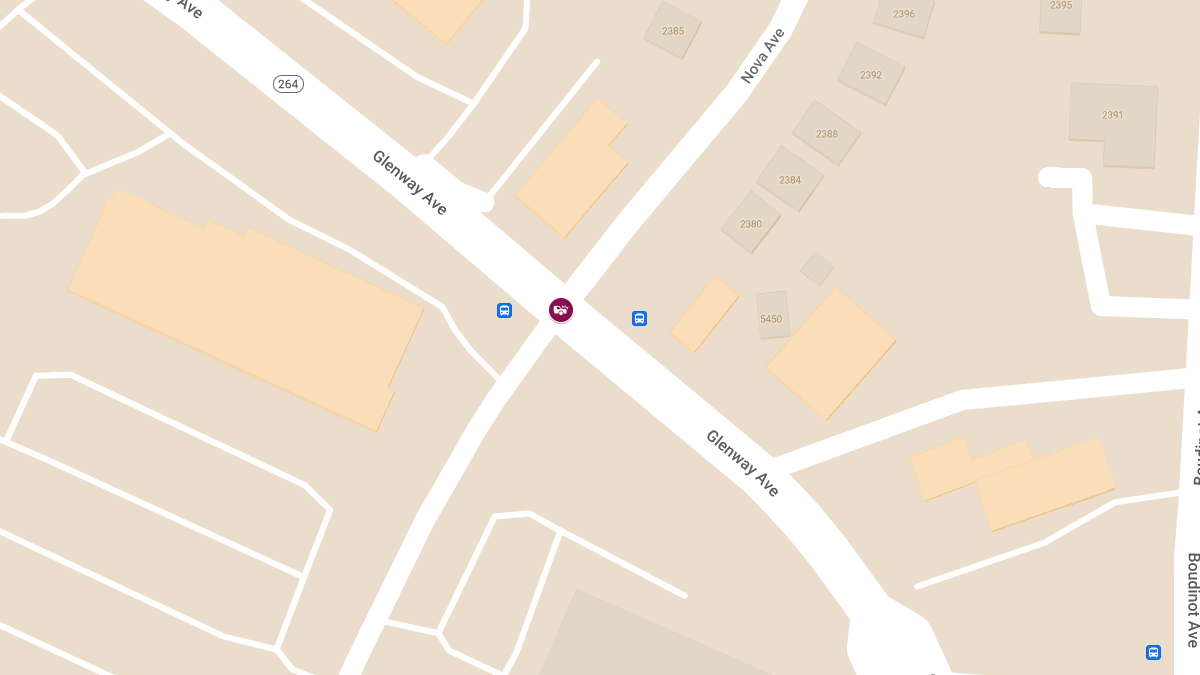 Injuries Reported in Crash at Glenway Ave & Nova Ave