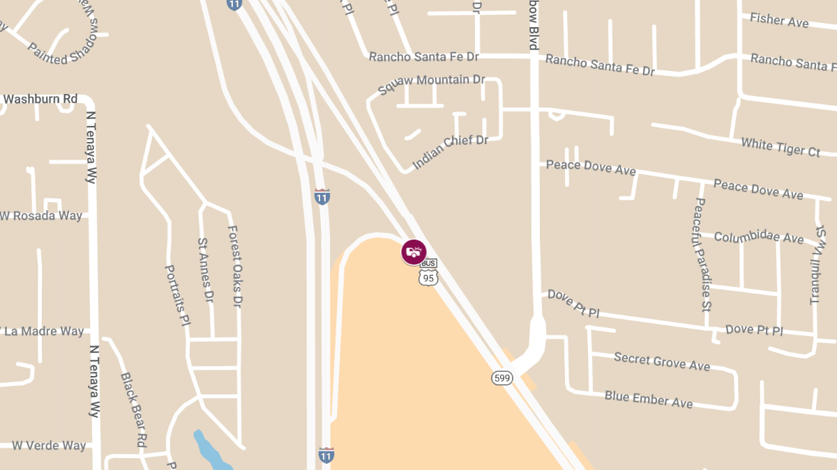 Injuries Reported in Crash at US95 105CL