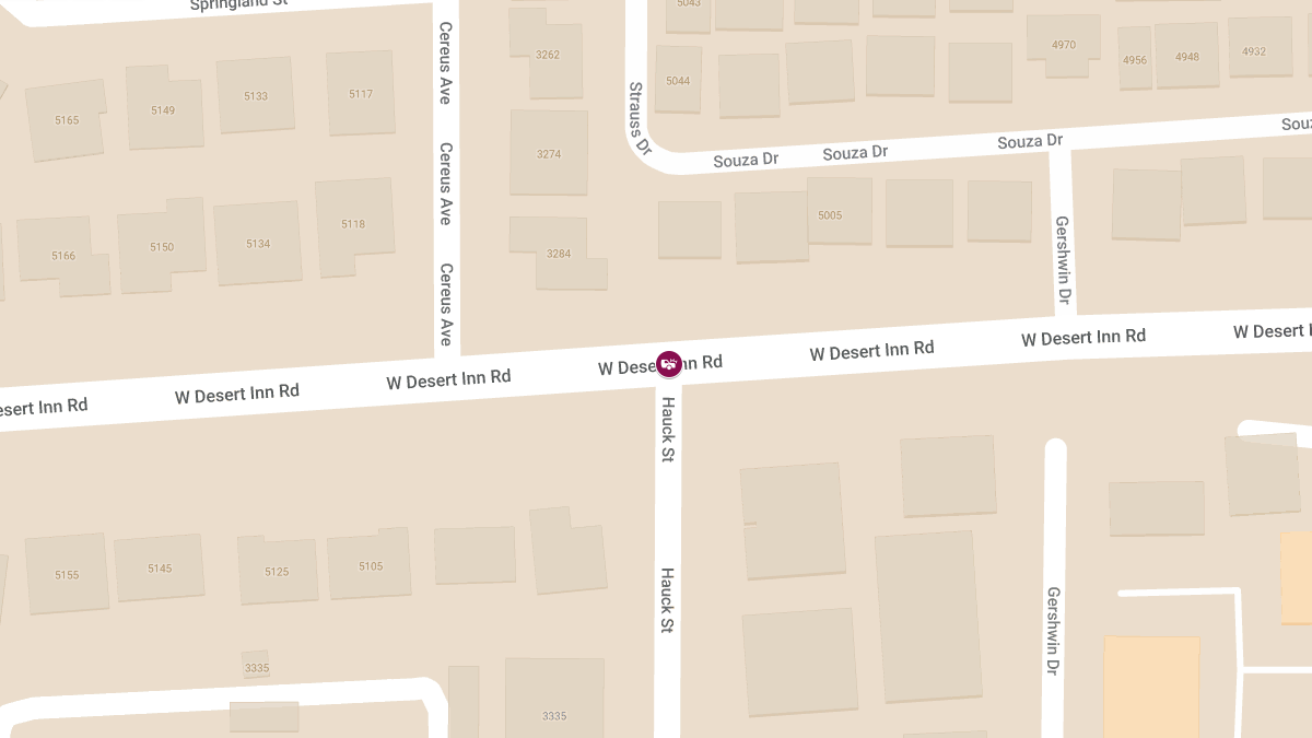 Injuries Reported in Crash at W Desert Inn Rd and Hauck St