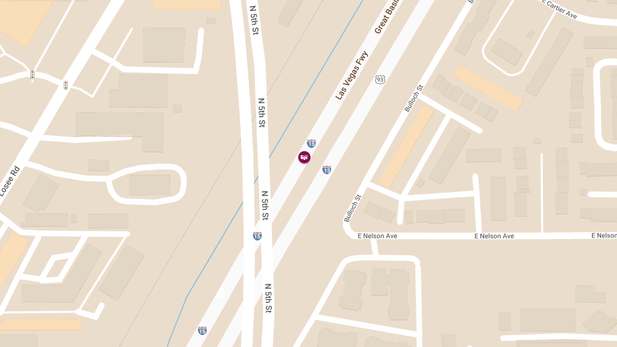 Injuries Reported in Crash on I-15 N at Mile Marker 17