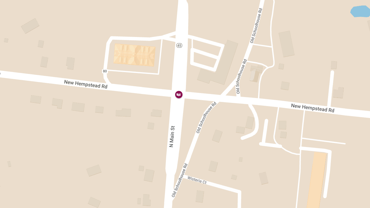 Injuries Reported in MVA at New Hempstead Rd & Rte 45