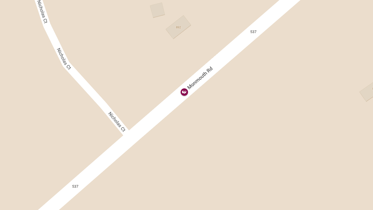 Injuries Reported in Motor Vehicle Accident on Monmouth Rd near Nicholas Ct